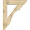 Ekena Millwork Olympic Slat Rough Sawn Bracket w/ Offset Brace, Douglas Fir, 8"W x 34"D x 42"H BKT0806X34X42OLY06RDF - alternate 2